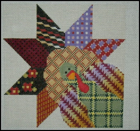 Little Gobbler Quilt Block