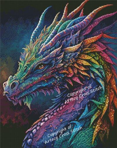 Rainbow Dragon/Mini - (Artecy)