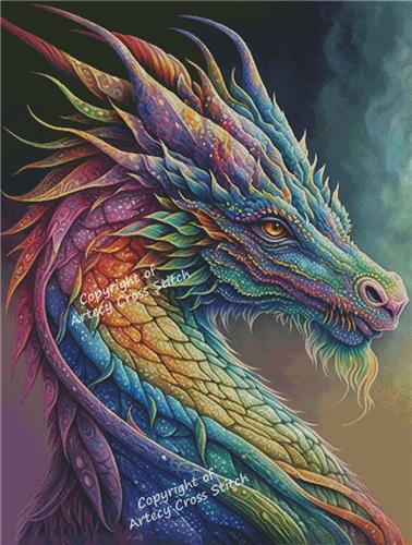 Rainbow Dragon 2/Large (Artecy)