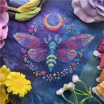 Neon Cicada (BAD Stitch)