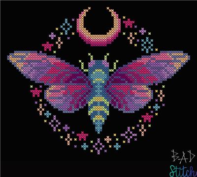 Neon Cicada (BAD Stitch)