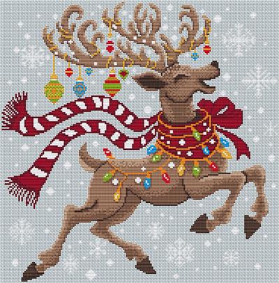 Frolicking Reindeer (Artists Alley)