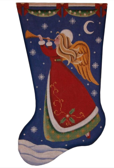 Horn Angel Stocking