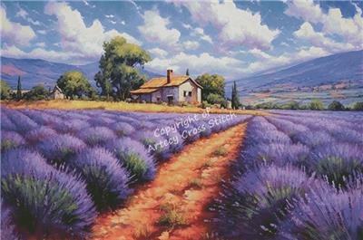 Lavender Farm/Large (Artecy)