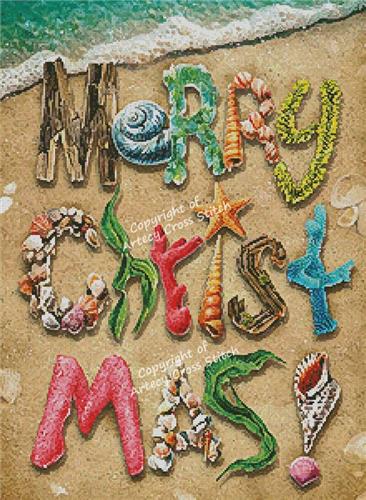 Merry Christmas Beach (Artecy)
