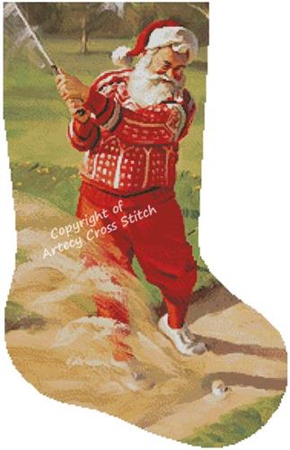 Sandy Claus Stocking/Right (Artecy)