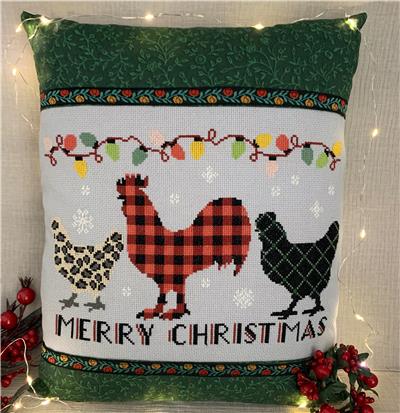 Hen Christmas Fashion (Twin Peak Primitives)