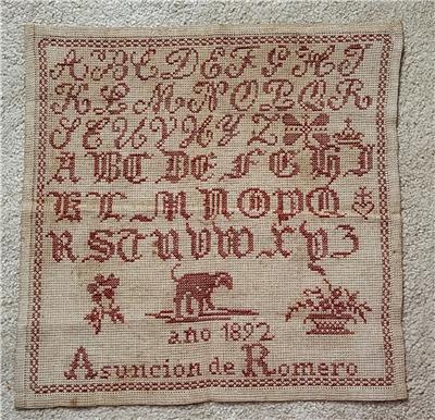 Asuncion de Romero 1892 (The Spanish Stitcher)