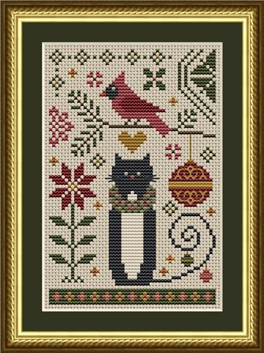 Cat and Cardinal Christmas, A (Happiness is HeartMade)