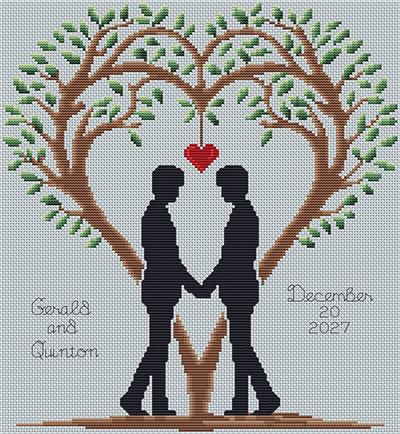 I Do Wedding Keepsake - Men (Artists Alley)