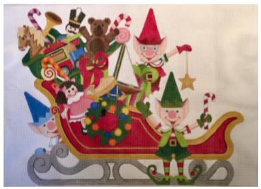 Small Santas Sleigh