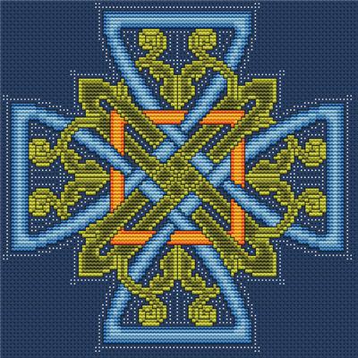 Woven Celtic Cross (Artists Alley)