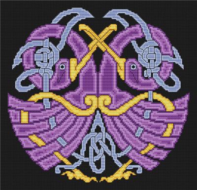 Celtic Purple Cranes (Artists Alley)