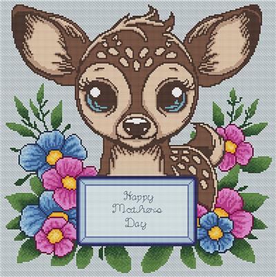 Mother's Day Deer (Artists Alley)