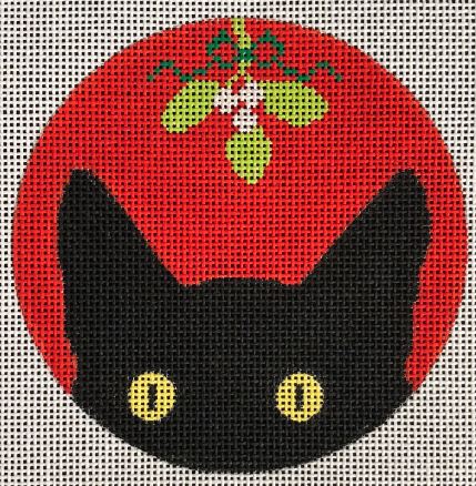 Mistletoe Kitty Ornament