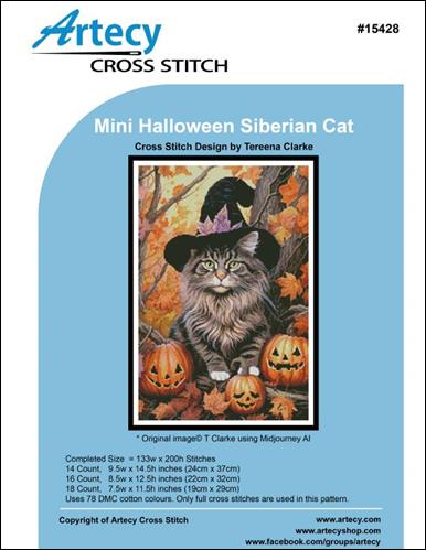 Halloween Siberian Cat/Mini (Artecy)