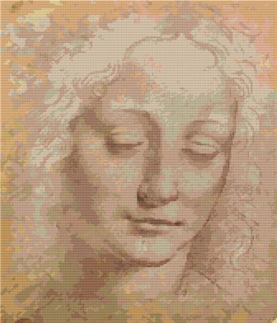 La Scapigliata (Female Head) (Art of Stitch)