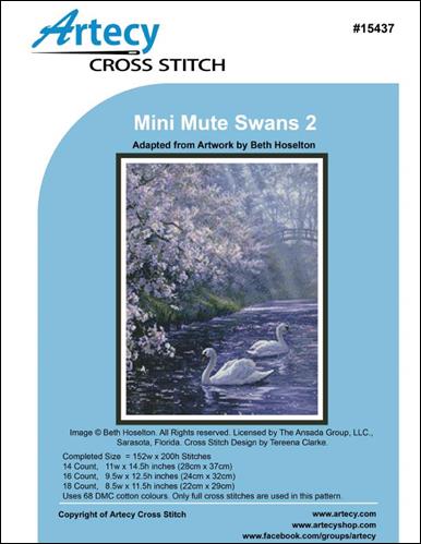 Mute Swans 2/Mini (Artecy)