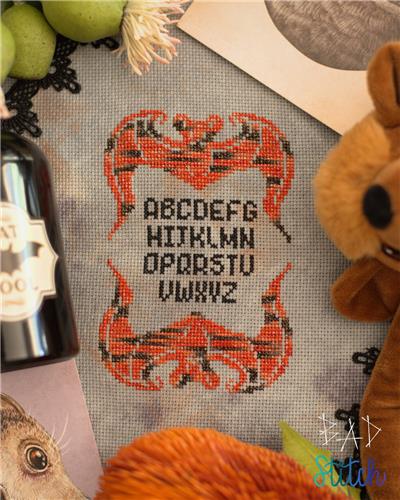 Tiny Alphabat Sampler (BAD Stitch)
