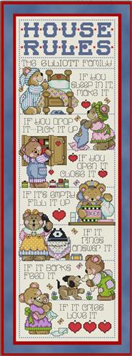 Teddy Bear House Rules (Joan Elliott)