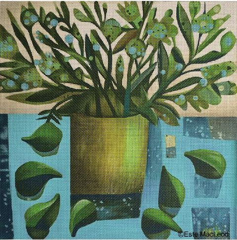 Gold Pot and Figs 