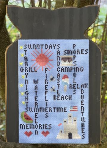 Words To Live By - Summer Edition (SamBrie Stitches Designs)
