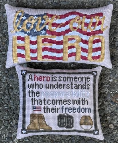 Dedicated Hero (SamBrie Stitches Designs)