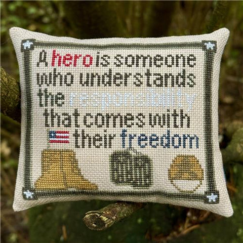 Dedicated Hero (SamBrie Stitches Designs)