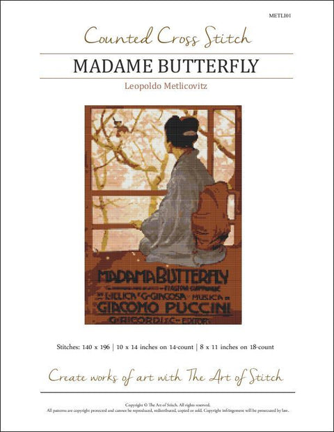 Madame Butterfly (Art of Stitch)