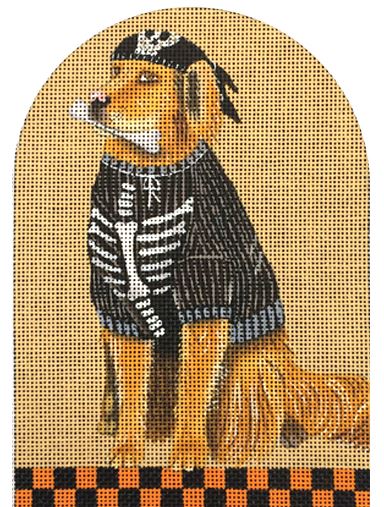 Halloween Golden Retriever