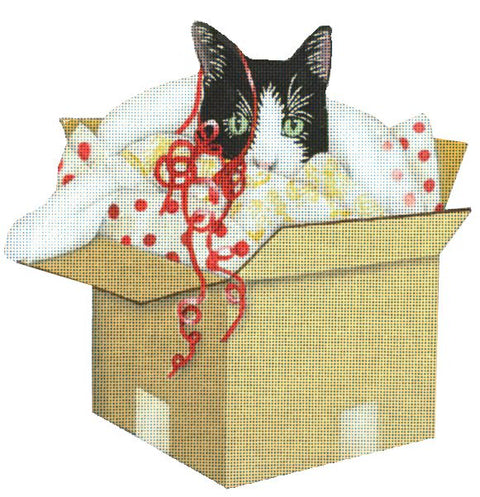 Christmas Kitty Box