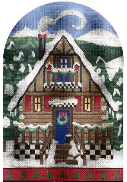 Snowy Cabin