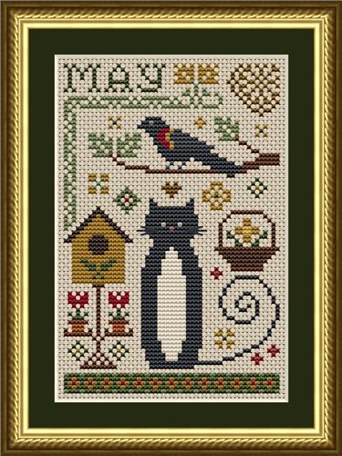 Cat Tales Collection - May Cat (Happiness is HeartMade)