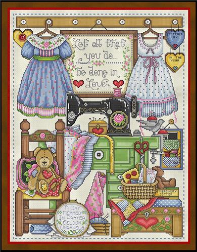 Sewing Room, The (Joan Elliott)