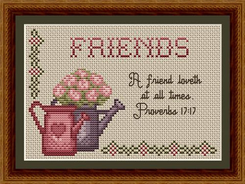 Friends - Proverbs 17:17 (Happiness is HeartMade)