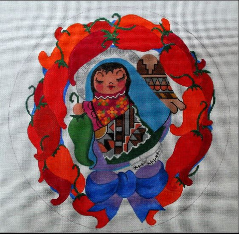 Chilli Angel Wreath
