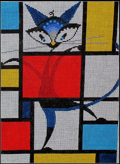 Mondrian Cat