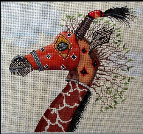 Tribal Mask Giraffe