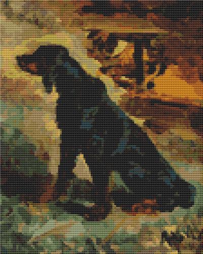 Dun, a Gordon Setter (Art of Stitch)