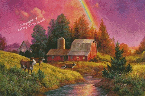 Farm after the Rain (Artecy)