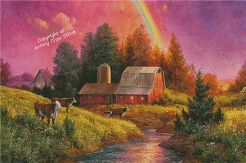 Farm after the Rain/Large (Artecy)