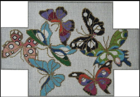 Cloisonne Butterflies Brick Cover 