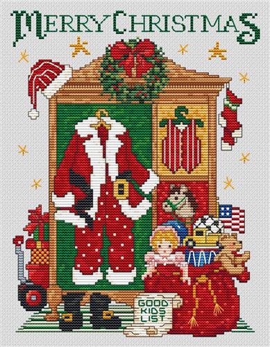 Santa's Wardrobe (Sue Hillis Designs)