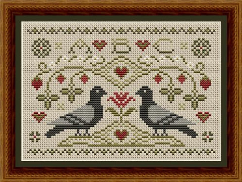 Pigeons and Strawberries (Happiness is HeartMade)