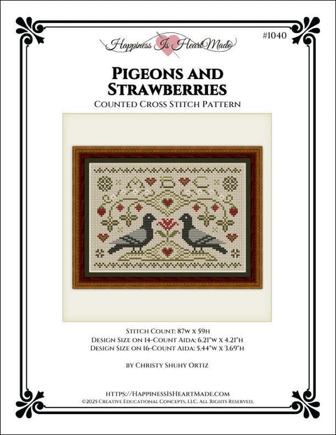 Pigeons and Strawberries (Happiness is HeartMade)