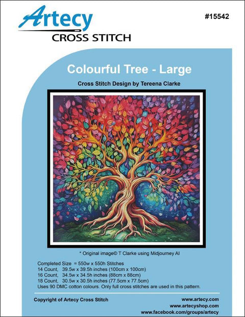 Colorful Tree/Large (Artecy)