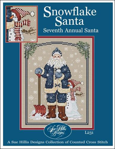 Snowflake Santa