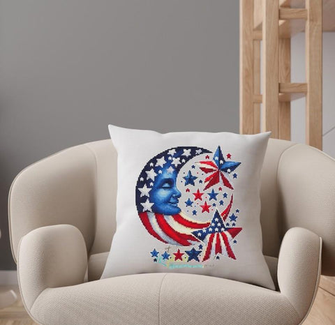 Patriotic Moon (Les petites croix de Lucie)