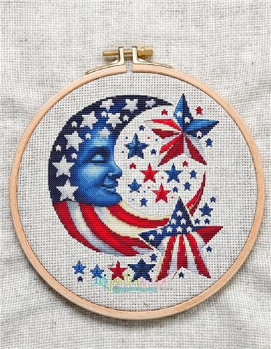 Patriotic Moon (Les petites croix de Lucie)