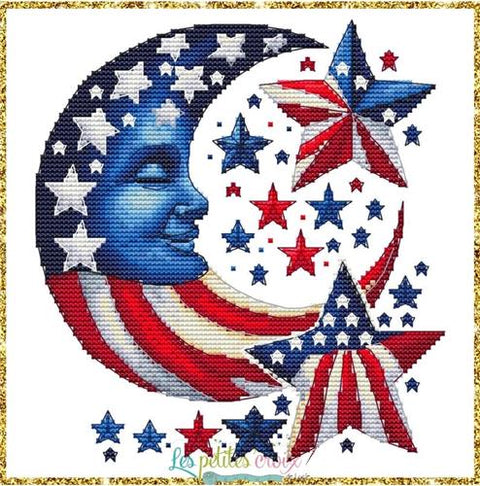 Patriotic Moon (Les petites croix de Lucie)